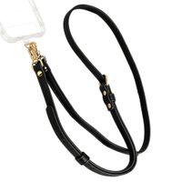Selencia Cordon de téléphone crossbody - Noir