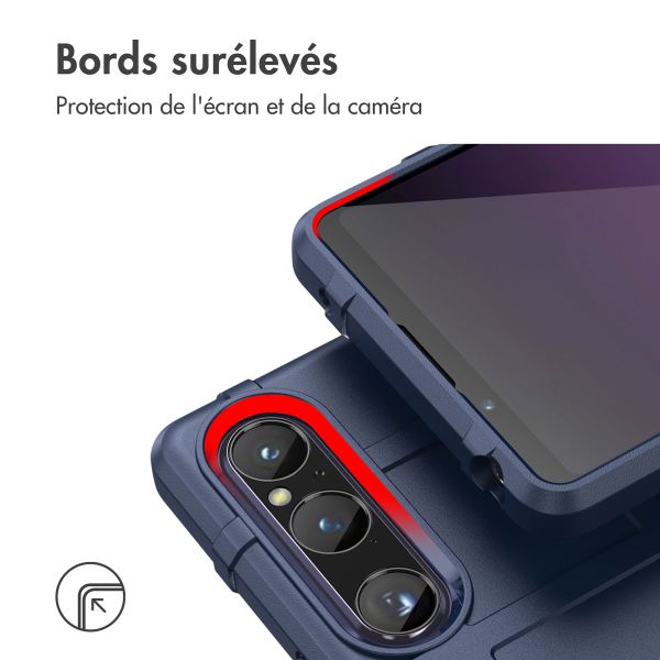 imoshion Coque Rugged Shield Sony Xperia 1 V - Bleu foncé