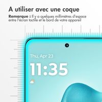 Accezz Protection d'écran en verre trempé Motorola Edge 60 Fusion