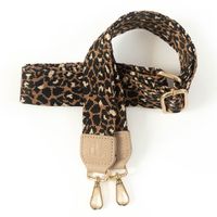 Dutchies Phone Strap - Cordon de téléphone universel réglable - African Leopard / Beige