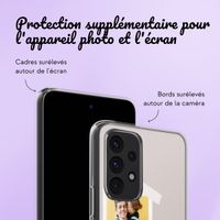 Coque personnalisée avec pellicule N°1 Samsung Galaxy A53 - Transparent