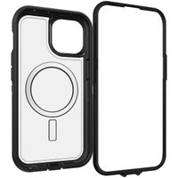 OtterBox Coque Defender Rugged avec MagSafe Apple iPhone 15 - Transparent / Noir