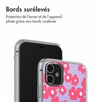 imoshion Coque design pour iPhone 11 - Dusty Rose Blossoms