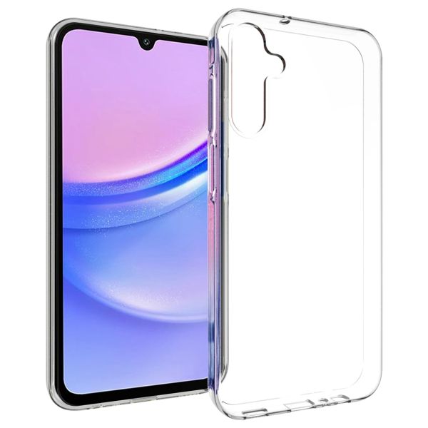 Accezz Coque Clear Samsung Galaxy A15 (5G/4G) - Transparent