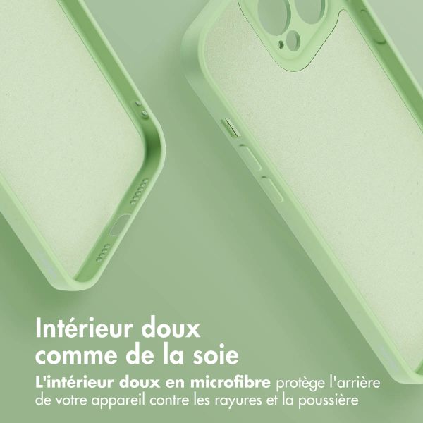 imoshion Coque Couleur avec MagSafe Apple iPhone 13 Pro Max - Vert