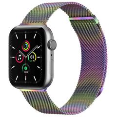 imoshion Bracelet magnétique milanais Apple Watch Series 1 - 9 / SE (38/40/41 mm) | Series 10 / 11 (42 mm) - Taille S - Colorful