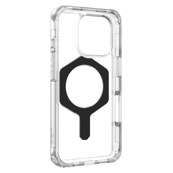 UAG Coque arrière Plyo XTE avec MagSafe et béquille Apple iPhone 16 Pro - Clear / Black