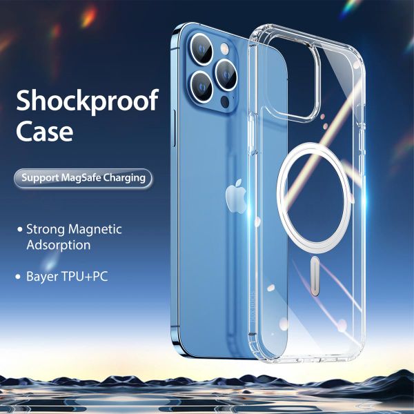 Dux Ducis Coque arrière Clin avec MagSafe iPhone 12 Pro Max - Transparent