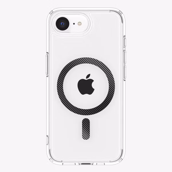 Spigen Coque Ultra Hybrid MagSafe Apple iPhone 16e - Carbon Fiber