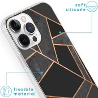 imoshion Coque Design Apple iPhone 13 Pro Max - Black Graphic