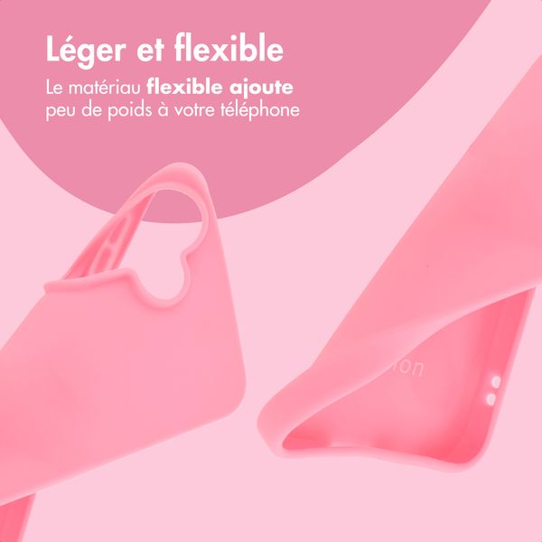 imoshion Coque Couleur Samsung Galaxy A57 (5G) - Bubblegum Pink