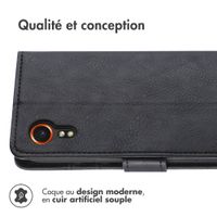 imoshion Étui de télephone portefeuille Samsung Galaxy Xcover 7 - Noir