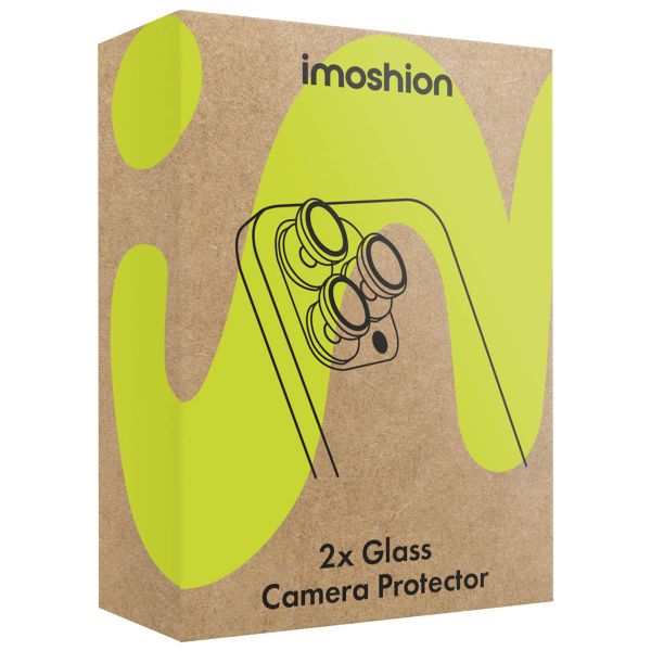 imoshion Lot de 2 protections d'objectif de caméra Samsung Galaxy S26 / S26 Plus - Noir