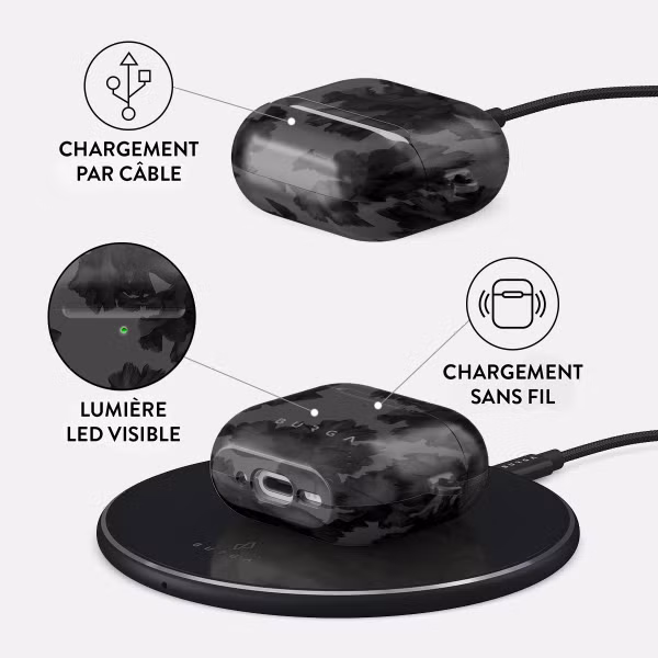 Burga L'étui rigide Apple AirPods 4 - Nocturnal