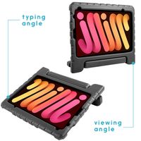 imoshion Coque kidsproof avec poignée Apple iPad Mini 7 (2024) / iPad Mini 6 (2021) - Noir
