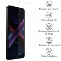 Accezz Protection d'écran en verre trempé Xiaomi Poco X7 Pro