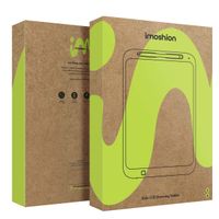 imoshion Tablette de dessin LCD pour enfants - Avec écran couleur et 2 stylos - Hot Pink