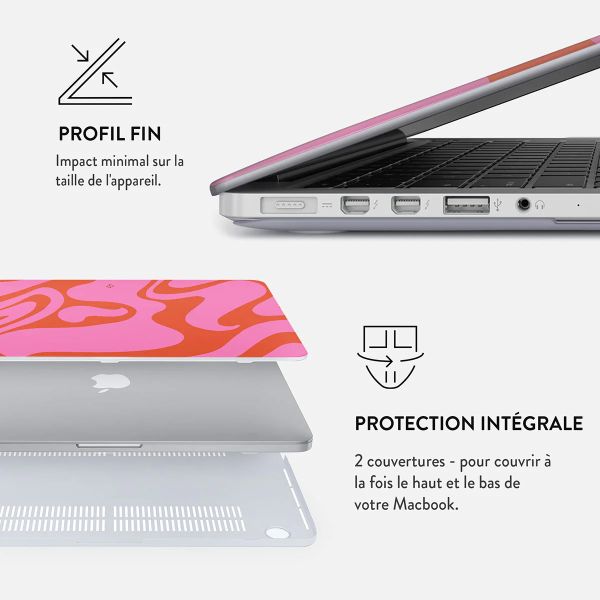 Burga Coque Rigide Apple MacBook Air 13 pouces (2022 / 2024 M3 chip / 2025 M4 chip) - Ride the Wave