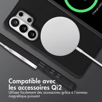 imoshion Coque arrière Color avec cordon amovible et MagSafe Samsung Galaxy S26 Ultra - Noir