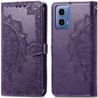 imoshion Etui de téléphone portefeuille Mandala Motorola Moto G34 - Violet