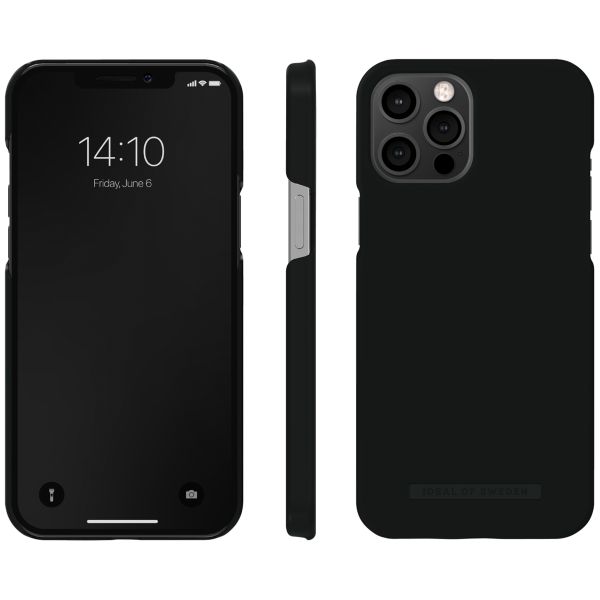 iDeal of Sweden Seamless Case Backcover iPhone 12 Pro Max - Coal Black