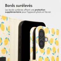 imoshion Étui de télephone portefeuille Design Apple iPhone 17 - Citrus Dream