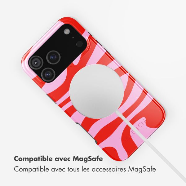 Selencia Coque arrière Vivid avec MagSafe Apple iPhone 17 Pro Max - Dream Swirl Pink