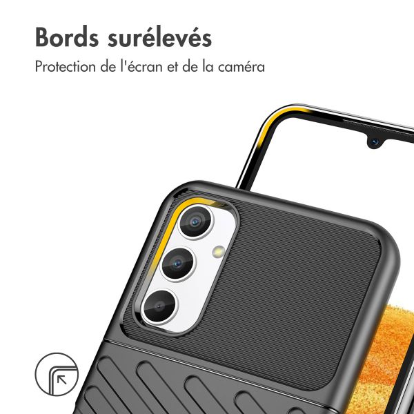 imoshion Coque arrière Thunder Samsung Galaxy A34 (5G) - Noir
