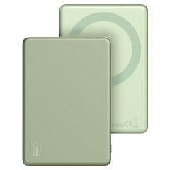 iDeal of Sweden MagSafe Powerbank Slim 5.000 mAh - Batterie externe sans fil - Sage Green