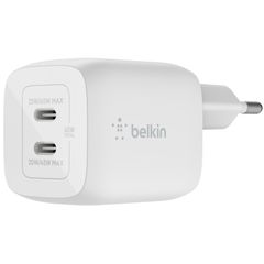 Belkin ﻿Adaptateur Boost↑Charge™ GaN Pro 2 ports - USB-C - 45 W - Blanc