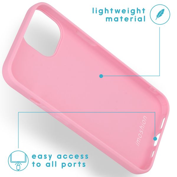 imoshion Coque Couleur iPhone 13 - Rose