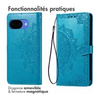 imoshion Etui de télephone Mandala Google Pixel 10a - Turquoise