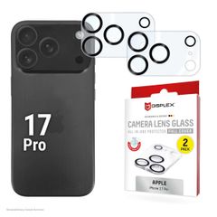 Displex CamGlass All-In-One Protection d'objectif de caméra Apple iPhone 17 Pro