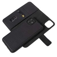 Decoded Etui de téléphone portefeuille 2 en 1 Apple iPhone 11 - Noir