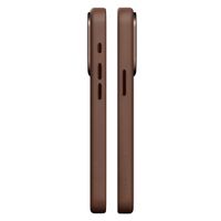 Woodcessories Coque Bio Leather MagSafe iPhone 15 Pro - Brun