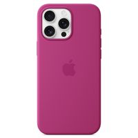 Apple Coque en silicone MagSafe Apple iPhone 16 Pro Max - Fuchsia