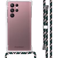 imoshion Coque avec cordon Samsung Galaxy S22 Ultra - Vert