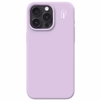 iDeal of Sweden Coque en silicone avec MagSafe Apple iPhone 15 Pro Max - Lavender Milk