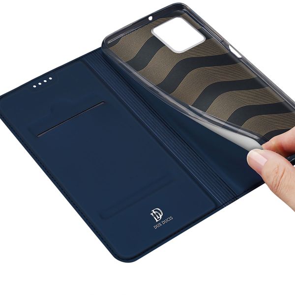 Dux Ducis Étui de téléphone Slim Motorola Moto G32 - Bleu foncé