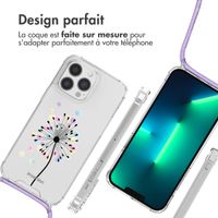 imoshion Coque Design avec cordon Apple iPhone 13 Pro Max - Sandstone Dandelion