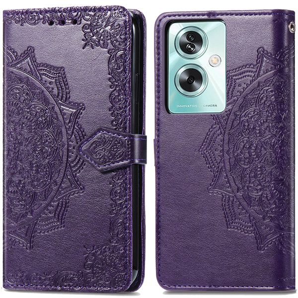 imoshion Etui de téléphone portefeuille Mandala Oppo A79 - Violet