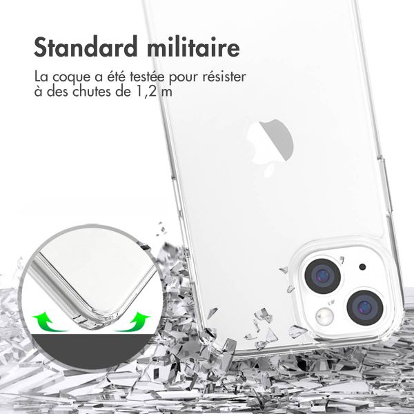 Accezz Coque Xtreme Impact Apple iPhone 14 Plus - Transparent