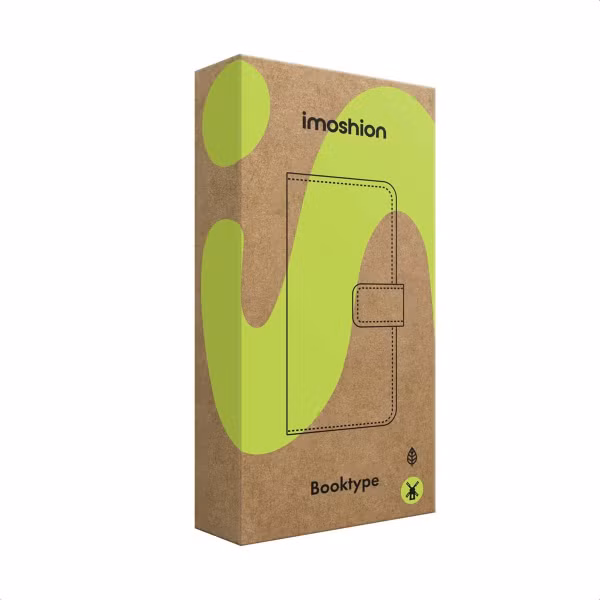 imoshion Étui de téléphone portefeuille Slim Motorola Moto G77 - Vert