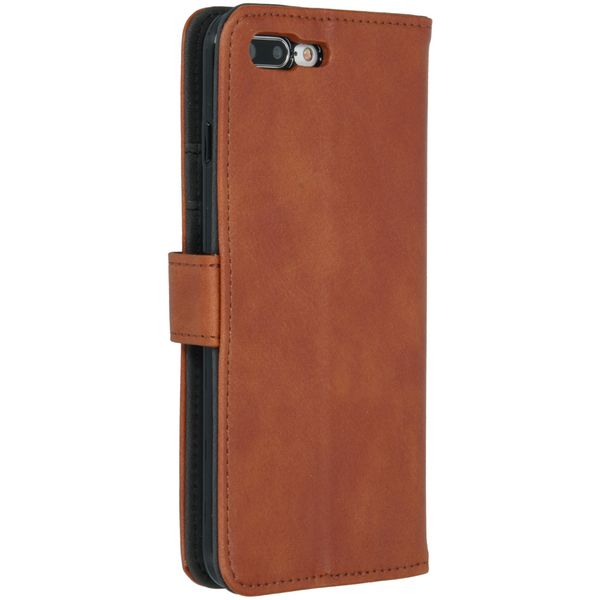 imoshion Étui de télephone portefeuille de luxe Apple iPhone 8 Plus / 7 Plus - Marron