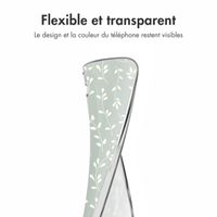 imoshion Coque Design Samsung Galaxy S24 FE - Smoke Green Flowers