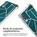 imoshion Coque Design avec cordon Samsung Galaxy A50 - Petrol Green Graphic