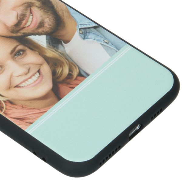 Concevez votre propre coque en gel Apple iPhone 11 Pro Max - Noir