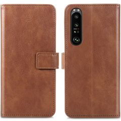 imoshion Étui de télephone portefeuille Sony Xperia 1 III - Marron