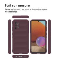 imoshion Coque arrière EasyGrip Samsung Galaxy A32 (4G) - Aubergine