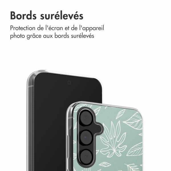 imoshion Coque Design Samsung Galaxy A55 - Leaves Line-Art